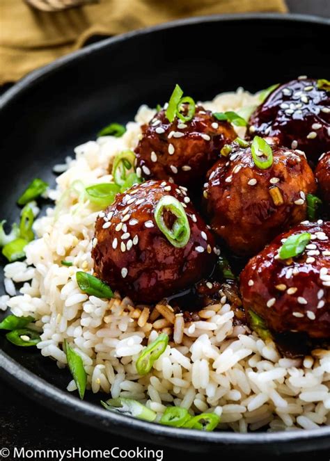 Instant pot turkey chili 365 days of slow cooking and; Instant Pot Teriyaki Turkey Meatballs - Mommy's Home Cooking