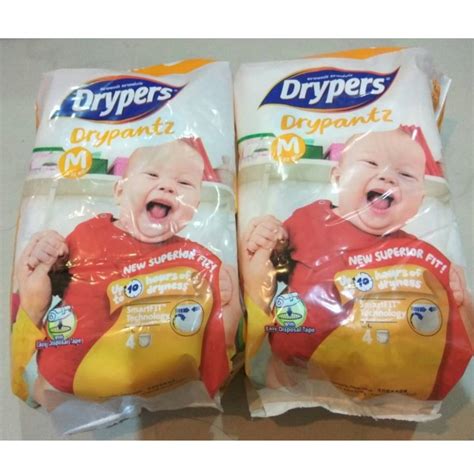 Best deal out of 4 for you. Drypers Drypantz M size (4 pcs) 1 pack | Shopee Malaysia