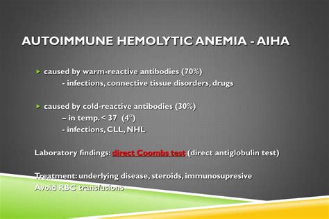 Ppt Hemolytic Anemias Powerpoint Presentation Free Download Id3355698