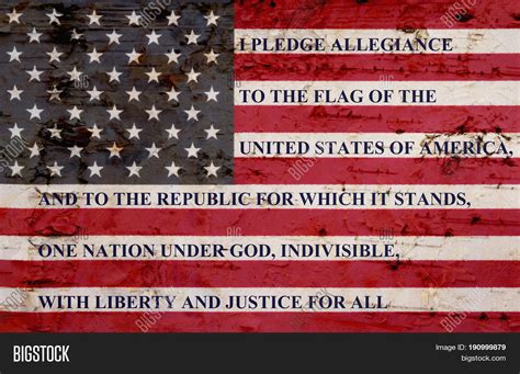 Pledge Allegiance Image And Photo Free Trial Bigstock