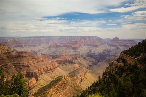 Grand Canyon Vista Stock Photo Image Of Rocky Shade 75375044