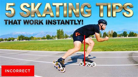 5 Easy Inline Skating Tips To Make Any Level Of Skater Better Instantly By Pro Joey Mantia Youtube