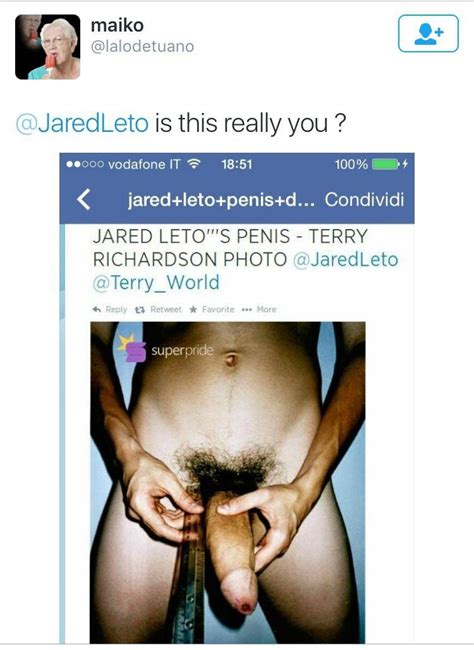 Jared Leto Cock Sex Photo Comments 2
