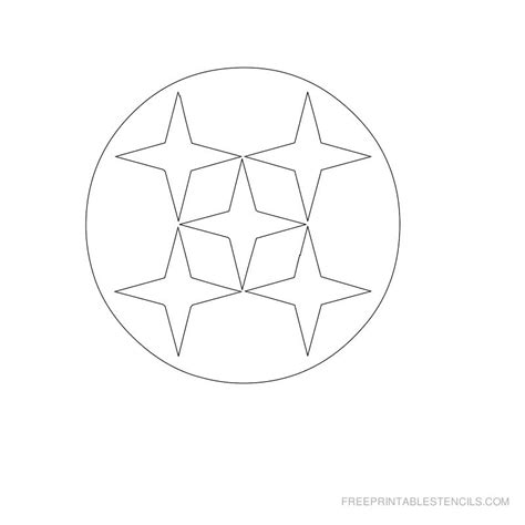 20 Free Printable Geometric Pattern Stencils