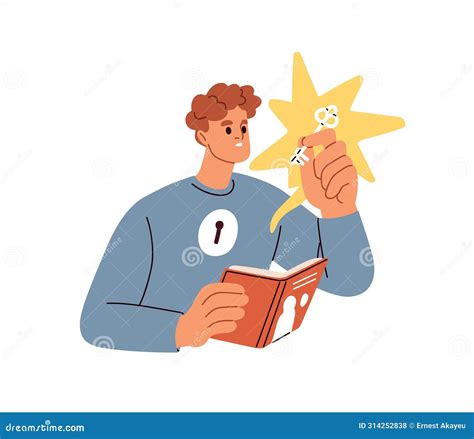 Reading Book, Studying, Learning. Key To Knowledge, Education Concept