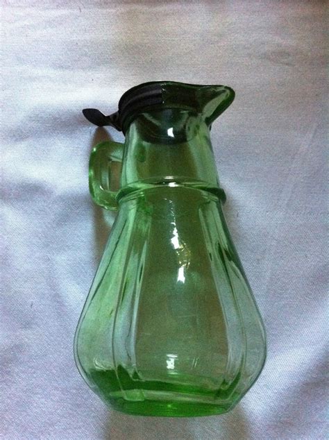 Beautiful Green Hazel Atlas Syrup Pitcher Collectors Weekly