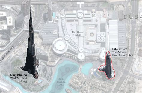 Fire Engulfs Luxury Dubai Hotel Forcing Evacuation Of New Years Crowd The New York Times