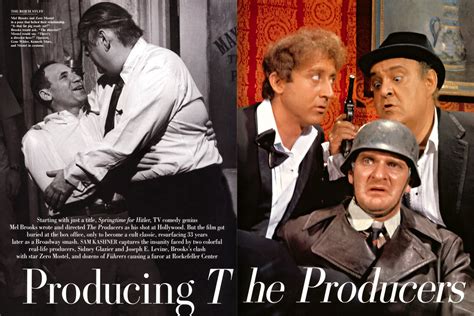 The Making Of The Producers Vanity Fair