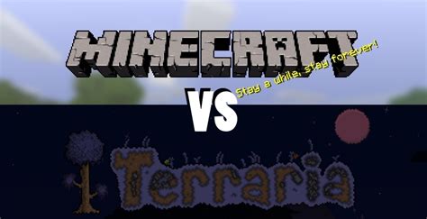 A War Of Two Worlds The Difference Between Minecraft And Terraria