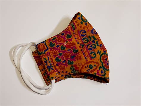 Buy Indian Traditional Print Face Mask Affordable Price Etsy