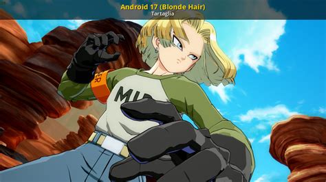 android 17 blonde hair [dragon ball fighterz] [mods]