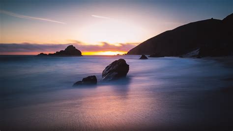 California Sunset 4k Wallpapers And Background Beautiful Best Available
