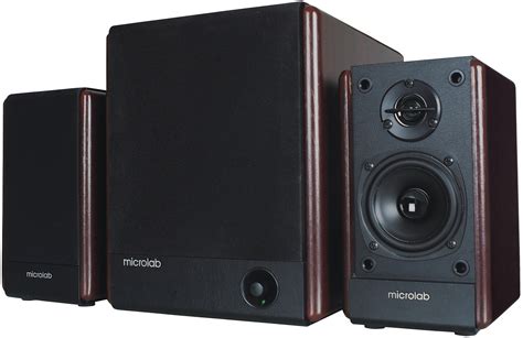 Microlab Speakers 21 Fc330 Wooden 56w Rms English