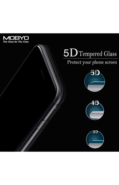 Mobyo Oppo F Pro Tempered Glass D Edge To Edge Full Cover Curved Full