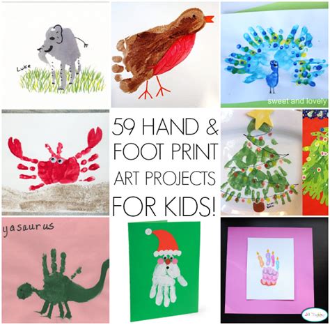 Homeschool art projects for kids. 59 Wonderful Handprint Art Ideas For Kids