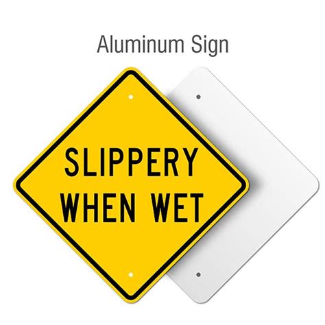 Slippery When Wet Sign Shop Now W Fast Shipping