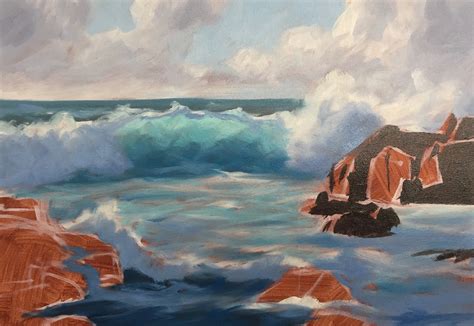 How To Paint A Dramatic Seascape Samuel Earp Artist