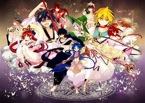 54 Magi: The Labyrinth Of Magic HD Wallpapers | Background Images ...