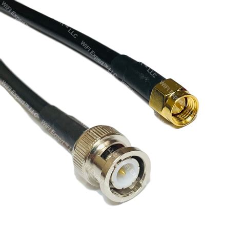3 Feet Rg58 Sma Male To Bnc Male Coaxial Cable High Quality Ships From