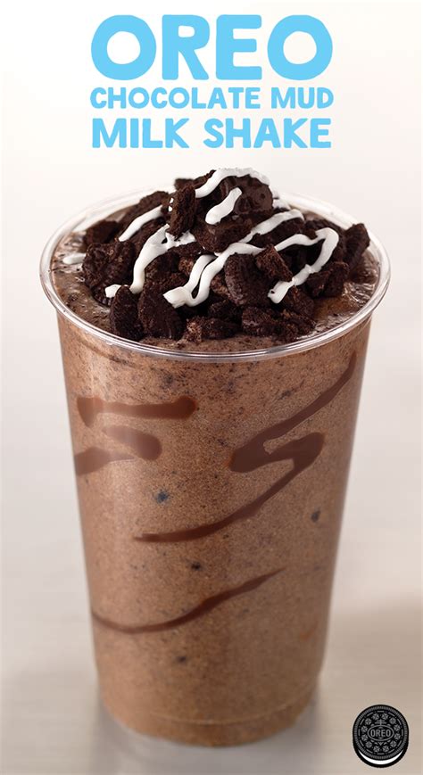 Oreos, ice cream, and chocolate syrup. Chocolate Mud Milk Shake | Recipe | Dessert recipes, Shake recipes, Chocolate milkshake
