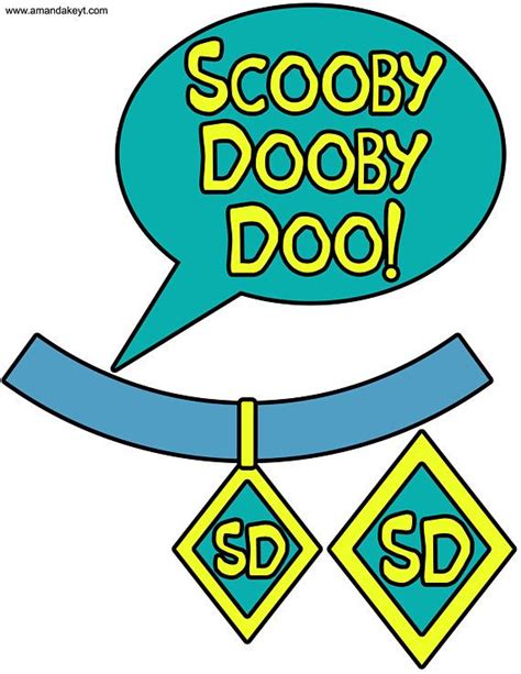 Scooby Doo Collar Printable Printable Word Searches