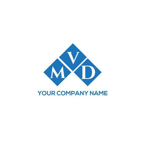 Mvd Creative Initials Letter Logo Concept Mvd Letter Designmvd Letter