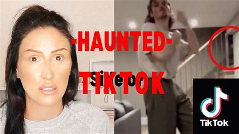 Ghost Caught On Tiktok Video The Haunted Side Of Tiktok Youtube