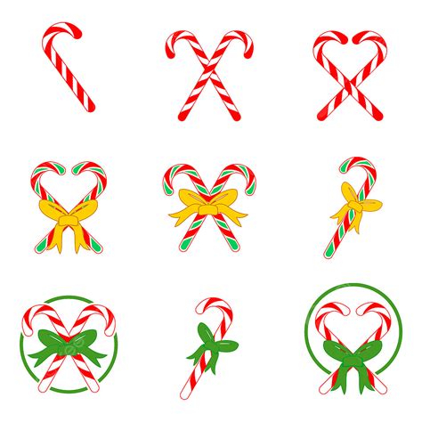Christmas Candy Cane Vector Design Images Christmas Candy Cane Vector
