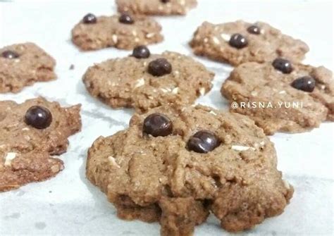 Resep Chocolate Almond Cookies Oleh Risna Yuni Cookpad