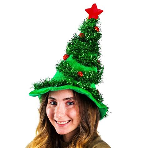 Funnybunny Christmas Tree Hat Party Dress Up Props Cap 3color In