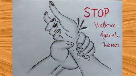 International Day Of Elimination Of Violence Against Women Drawing