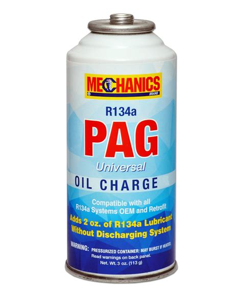 R134a Universal Pag Oil Charge Airosol Company Inc
