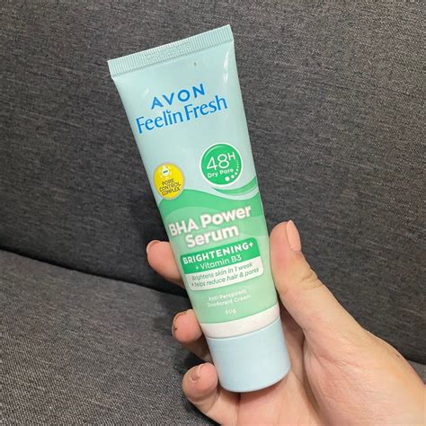 Avon Feelin Fresh Bha Power Serum Deodorant Cream Beauty And Personal