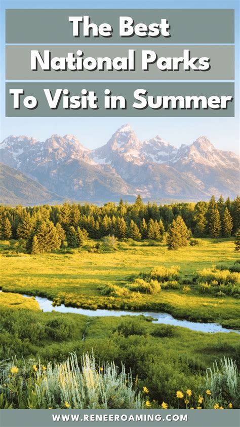11 Best National Parks To Visit In Summer National Parks National