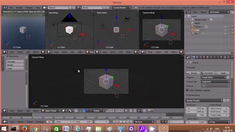 Quick Review Blender Tutorial Create Custom Screen Layouts And Save As