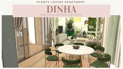 Plants Lovers Apartment Download Tour Cc Creators The Sims 4