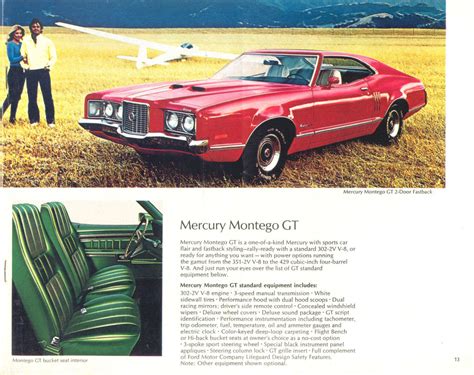 1972 Mercury Brochure