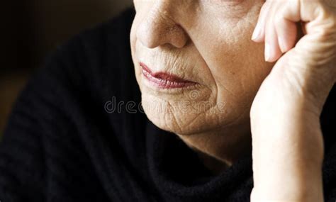 Old Woman Stock Image Image Of Grannie Experienced Grey 199199