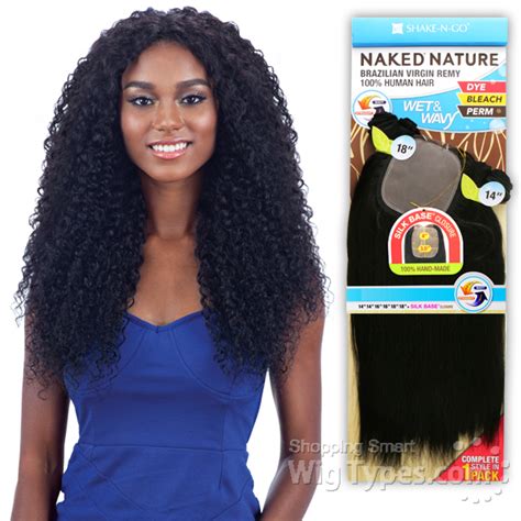 100 Unprocessed Brazilian Virgin Remy Hair NAKED NATURE WET WAVY