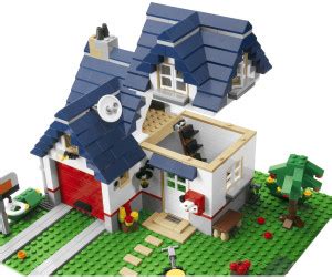 Und sieh dir den coolen basketballkorb und den rasenmäher an! LEGO Creator Haus mit Garage (5891) ab 79,99 ...