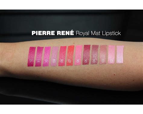 Pierre RenÉ Royal Mat Lipstick 38 Matowo Satynowa Pomadka Do Ust