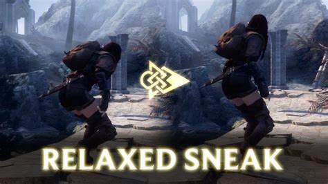 Relaxed Sneak Animations Skyrim Special Edition Mod Mod