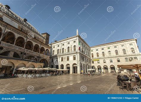 Piazza Dei Signori In Padua In Italy One The Most Famous Place In The City 8 Editorial Stock