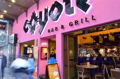 Coyote Bar And Grill In Hong Kong Vibrant Mexican Restaurant And Bar