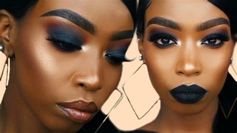The Perfect Fall Black Smokey Eye Full Coverage Makeup Tutorial For