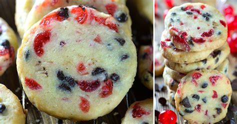 Maraschino Cherry Shortbread Cookie An Easy Christmas Cookie Recipe