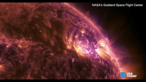 Nasa Releases Stunning Solar Flare Video