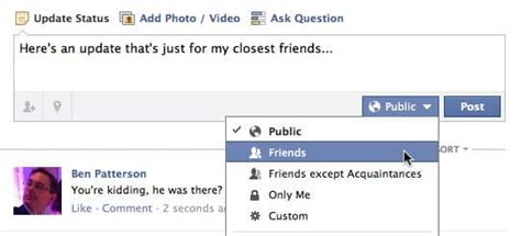 Facebook Tip Double Check Your Privacy Settings Before You Post Here