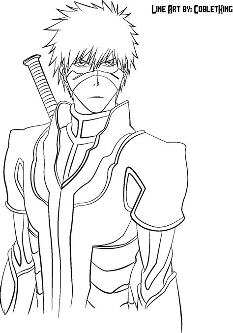 Bleach Anime Coloring Pages Clip Art Library