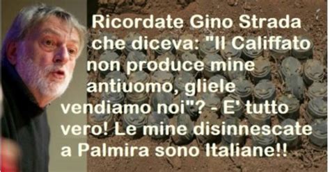Jun 29, 2021 · dietro al delitto nel bolognese. Gino Strada e le mine antiuomo - BUTAC - Bufale un tanto ...